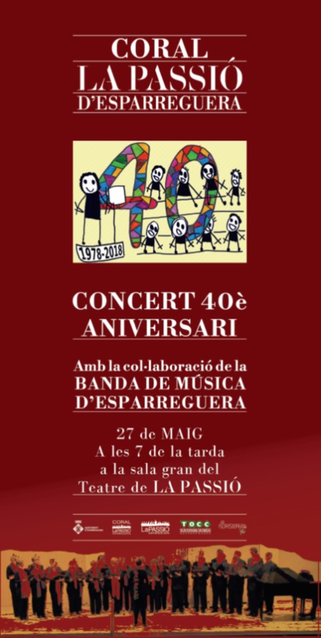 Concert del 40�� aniversari de La Coral de La Passi�� d���Esparreguera